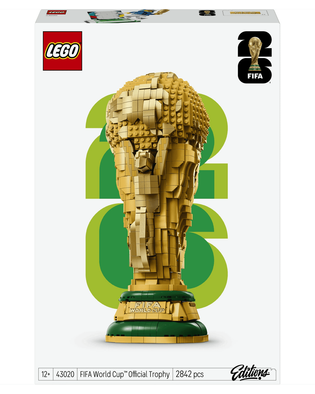 LEGO Editions Football FIFA World Cup Official Trophy 43020