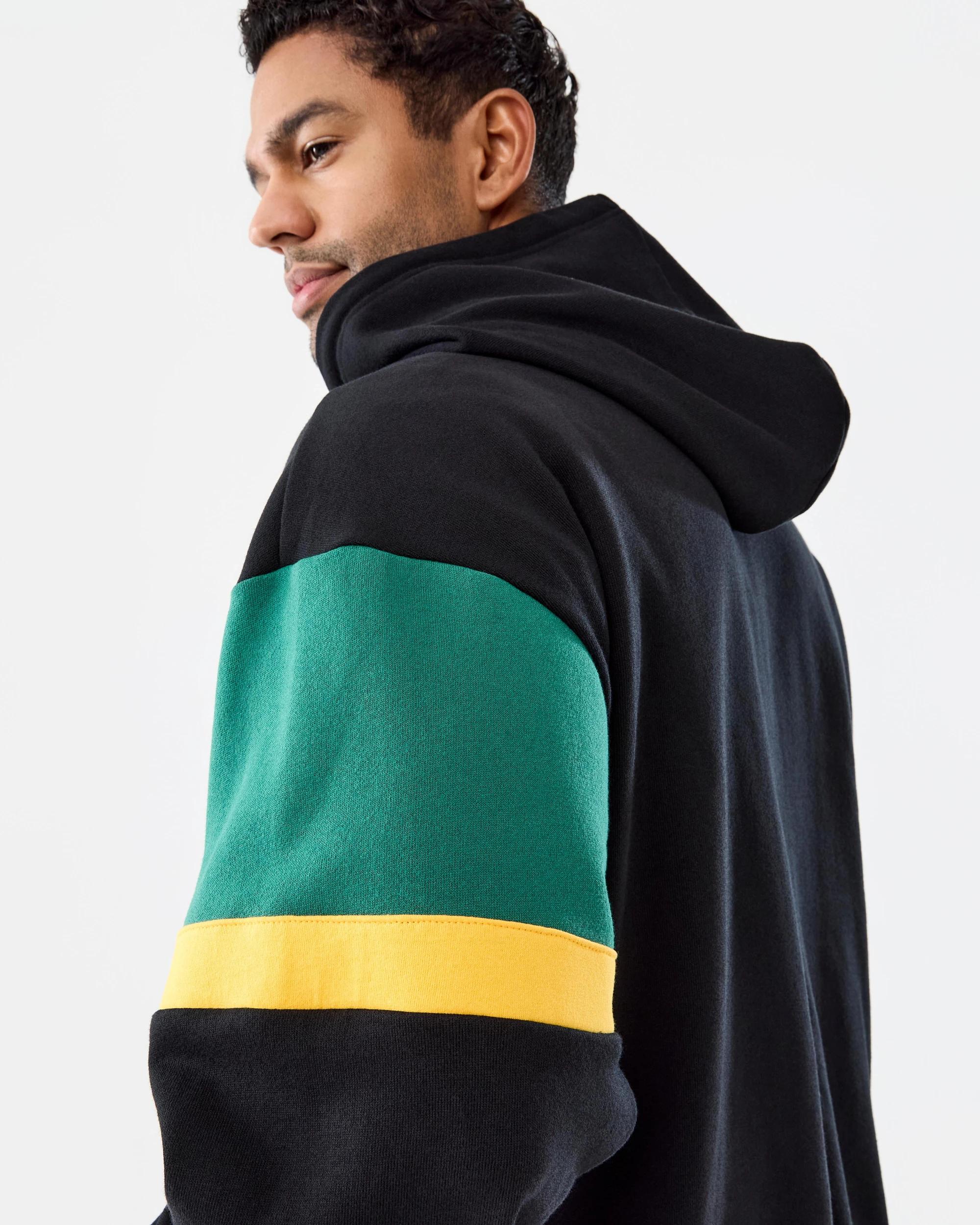 Socceroos Adult Hoodie Black Oversized Official Team Sports Apparel