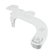Cefito Ultra-Slim Bidet Attachment Detachable Bidet with Self-Cleaning Dual Nozzle Non-Electric Adjustable Water Pressure, Cold Water Toilet Bide