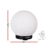 Devanti Ultrasonic Aroma Diffuser Aromatherapy Moon Lamp 100ml