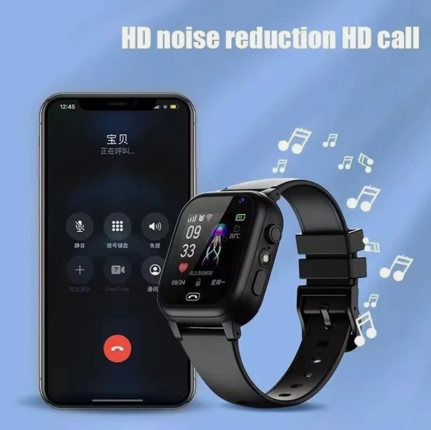 Kids Smart Watch GPS Location SOS Sim Card Call Child Smart Camera Waterproof