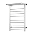 Devanti Electric Heated Towel Rail Rack 14 Bars Wall Mounted Clothes Dry Warmer