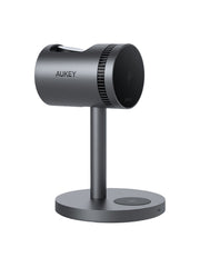 AUKEY MagFusion 3-in-1 Pro Qi2 15W Wireless Charging Station with Active Cooling for iPhone – LC-MC311A