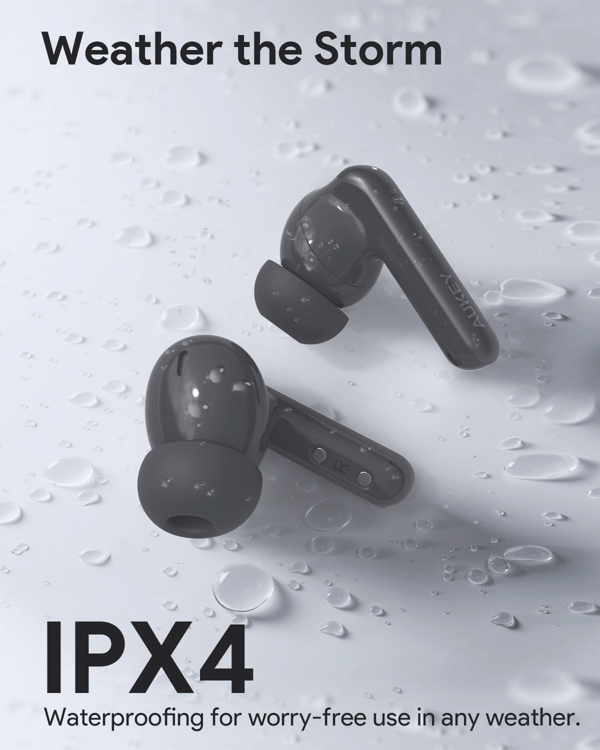 AUKEY Beyond ANC Elite Wireless Earbuds with 40dB Hybrid ANC, Bluetooth 5.4 & 30H Battery Life – EP-B2
