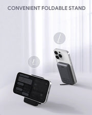AUKEY 10000mAh Magnetic Wireless Power Bank with 30W USB-C & 15W Wireless Charging – PB-MS02