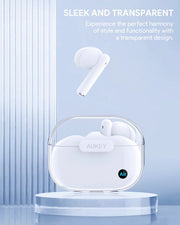 AUKEY Move Air True Wireless Bluetooth 5.3 Earbuds with 13mm Drivers & Up to 35H Battery Life – EP-M2