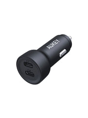 AUKEY 65W Dual-Port USB-C + USB-A Fast Car Charger – CC-Y23