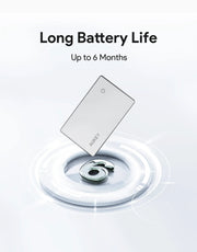 AUKEY Track Mate 3 Ultra-Thin Apple Find My Wallet Tracker with Qi Charging & IP67 – TM-21