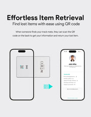 AUKEY Track Mate 3 Ultra-Thin Apple Find My Wallet Tracker with Qi Charging & IP67 – TM-21