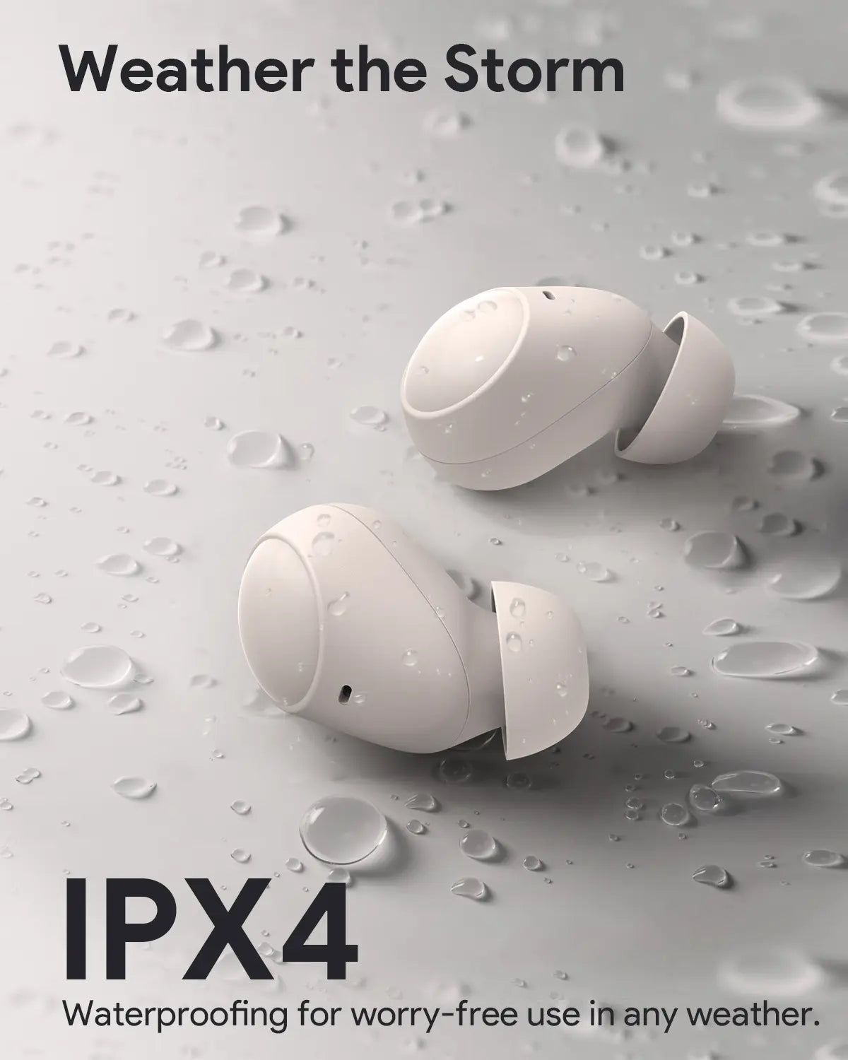 AUKEY True Wireless Bluetooth 5.3 Earbuds with 80ms Low Latency & IPX4 Water Resistance – EP-M3A