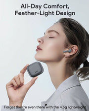 AUKEY Beyond ANC Pro True Wireless Earbuds with 42dB Hybrid ANC, Bluetooth 5.4 & 25H Battery Life – EP-B1