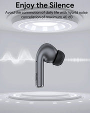 AUKEY Beyond ANC Pro True Wireless Earbuds with 42dB Hybrid ANC, Bluetooth 5.4 & 25H Battery Life – EP-B1