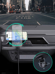 AUKEY MagFusion Dash Pro Qi2 15W Active Cooling Wireless Car Charger Mount – HD-MC13A