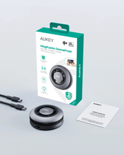 AUKEY MagFusion GameFrost Qi2 15W Active Cooling Magnetic Wireless Charger for iPhone, Samsung & Google Pixel – LC-G10