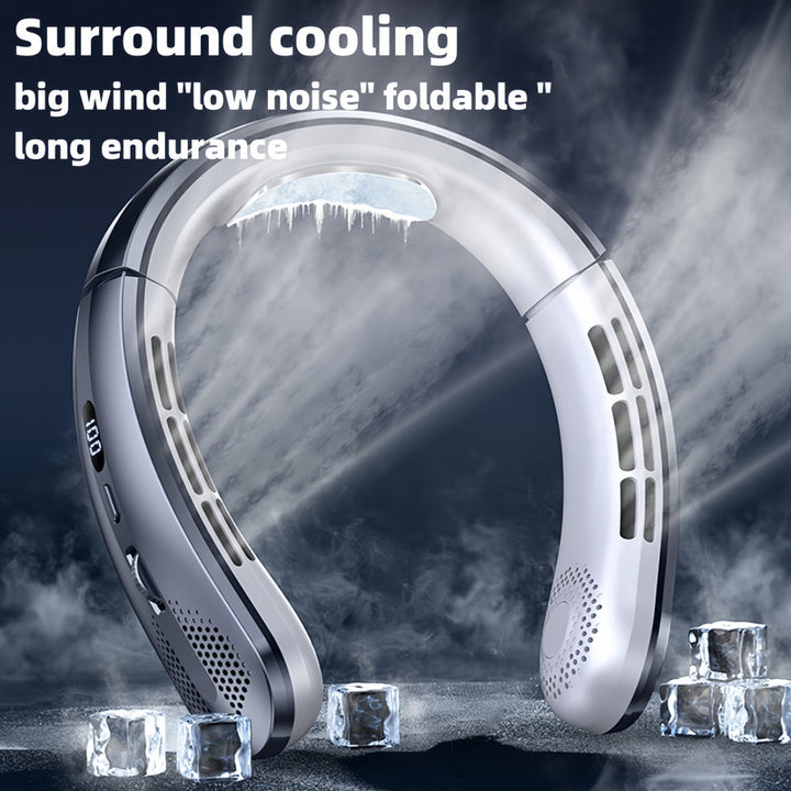 Hanging Neck Fan USB Rechargeable