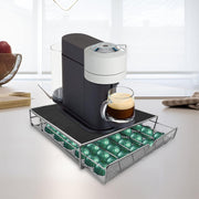 CARLA HOME K-Cup Coffee Pod Drawer for 36 Coffee Pods Storage for Home Kitchen Counter Organizer