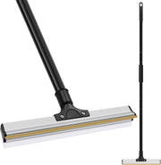 CARLA HOME Pet Hair Remover Broom with Long Handle, Reusable Fur & Lint Remover for Dog & Cat Hair