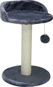 CARLA HOME Cat Tree Tower for Indoor Cats with Plush Perch, Sisal Scratching Post & Hanging Ball Toy for Kittens or Small Breeds