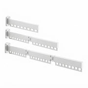 CARLA HOME 3-Fold Wall Mounted Clothes Drying Rack, Laundry Space Saver, White