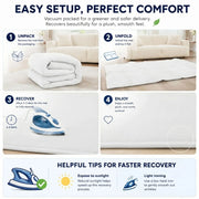CARLA HOME Baby Play Mat 200x300cm, Thick Foam Crawling Mat, Infants, White