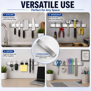 CARLA HOME Magnetic Knife Strip 40cm, Premium Stainless Steel Wall Rack Kitchen
