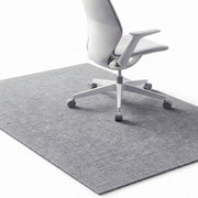 CARLA HOME Office Chair Mat Hard Floor Protector, 120x90 cm, Anti-Slip, White