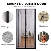 Magnetic Mosquito Net Door Screen 110x210cm