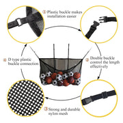 145x145CM Heavy Duty Pool Toy Storage Net Bag Adjustable Organizer
