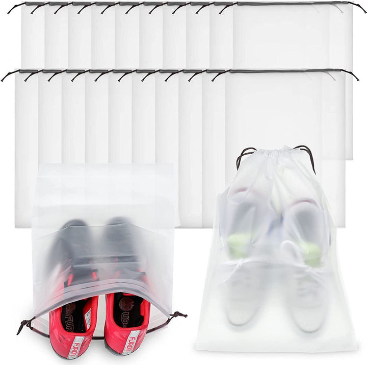 10PCS Travel Shoe Bags Portable Storage Pouch Drawstring Dust Organizer