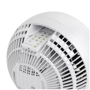 White Globe Fan Circulator in Charcoal Grey with 32.8m² Coverage