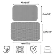 Washable Cat Litter Pad Waterproof Mat Reusable Pet Pee Training Pad Litter Box - 30x47cm