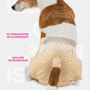 Disposable Female Dog Diapers Leakproof Breathable with Colour Indicator - L 34-54cm