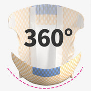 Disposable Female Dog Diapers Leakproof Breathable with Colour Indicator - L 34-54cm