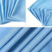 5/20 Pcs Microfibre Glass Cleaning Cloth Car Towel Window Dish Washing 40X40 Cm - 5 PCs