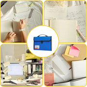 Expanding File A4 13 Pocket Document Organiser Paper Storage Wallet Folder