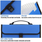 Expanding File A4 13 Pocket Document Organiser Paper Storage Wallet Folder