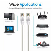 Fast Ethernet Network Cable CAT6 1000Mbps Internet RJ45 1 2 3 10 15 20 30 50m - 20M