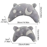Cervical Vertebrae Protection Pet Pillow U-shaped Dog Backrest Cushion For Sleep - L