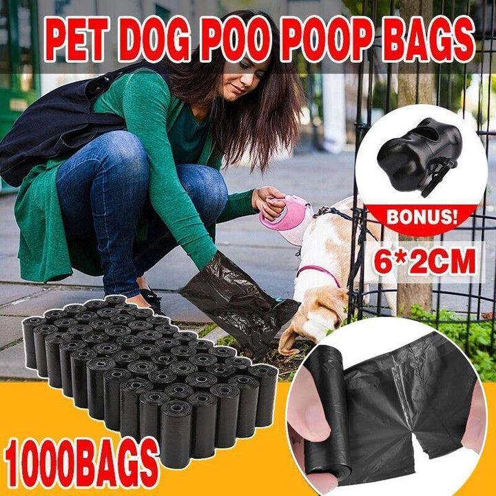 1000 Pcs Biodegradable Dog Waste Bags Eco-friendly Disposal Solution