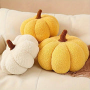 Soft Plush Pumpkin Pillow Cushion Sofa Living Room Bay Window Decor Indoor Toy - Brown