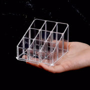 Desktop Transparent Storage Organizer Box Multi-Compartment Display Rack Holder - 16 grids