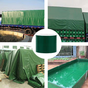 High Adhesive Tarpaulin Repair Tape Tent Awning Fix Patch Waterproof Universal - White - 8cm x 7.5m