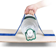 High Adhesive Tarpaulin Repair Tape Tent Awning Fix Patch Waterproof Universal - White - 8cm x 7.5m