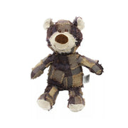 Puppy Squeaky Plush Toy Small Dog Chew Soft Bear Pet Companion - Purple-22cm