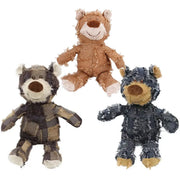 Puppy Squeaky Plush Toy Small Dog Chew Soft Bear Pet Companion - Purple-22cm