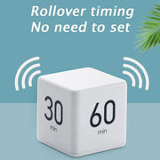 Cubic Timer for Students Time Management Study Exercise Reminder Tool Adjustable - 25-5-45-15