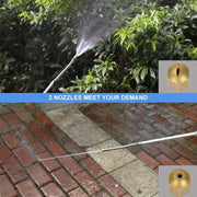2 In1 High Pressure Washer Sprayer Spray Jet Nozzle Car Cleaner Garden Watering Tool