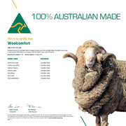 Woolcomfort Aus Made Natural Health Wool Pillow Twin Pack