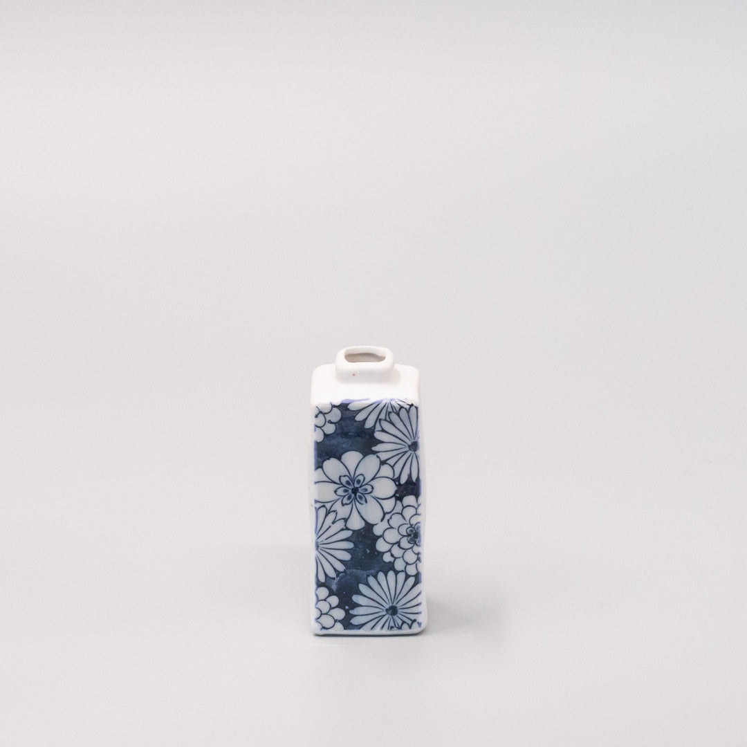 Vase Oblong White Posy