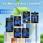 50 Pcs Brillar AA Platinum Alkaline Batteries